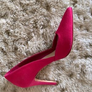 TRINA TURK HOLLYWOOD SUEDE PUMPS size 6.5